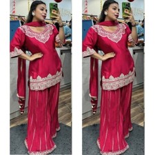 Indian Pakistani Salwar Kameez Ready To Wear Suits Dress Wedding Party Bollywood