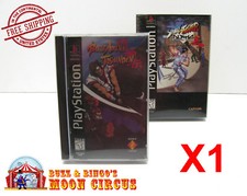 1x PLAYSTATION ONE PS1 TALL BOX GAME CLEAR PROTECTIVE BOX PROTECTOR SLEEVE CASE