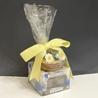 Yankee Candle LOVES ME LOVES ME NOT Tealight Candles w/ DAISY BASKET Holder