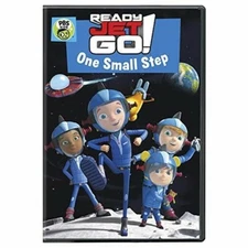 EX-LIBRARY - Ready Jet Go: One Small Step - DVD -  Good - Distribution, PBS- -  