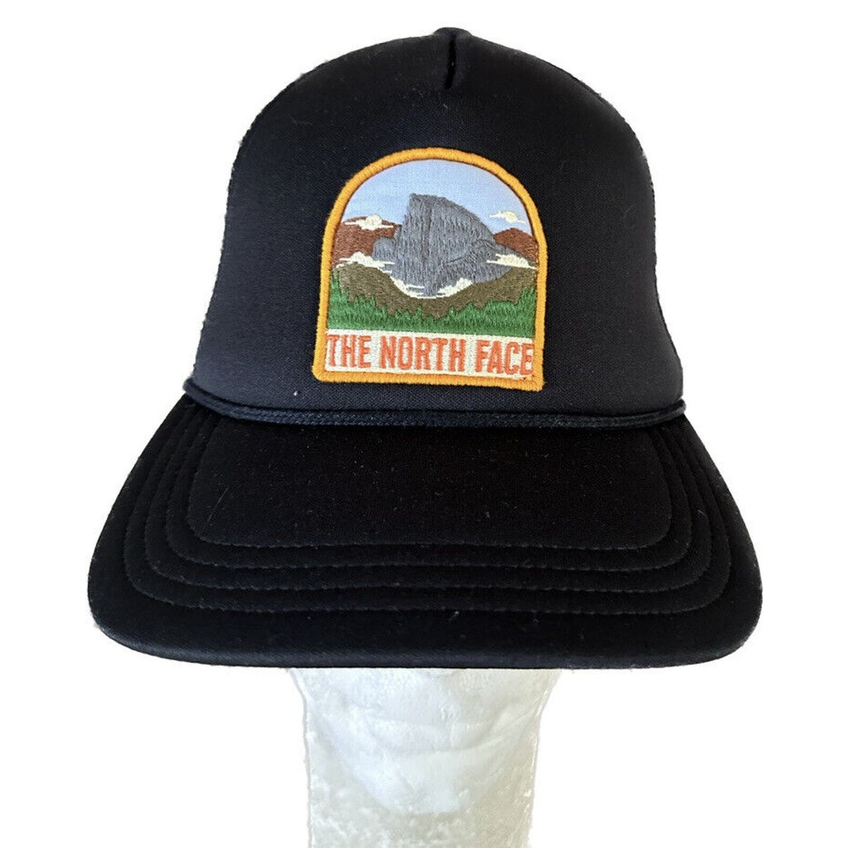 North Face Valley Trucker Hat Black Mesh - Snapback View 2