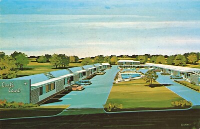 Forrest City Arkansas Carl's Courts Inc. Motel Postcard E82 | eBay