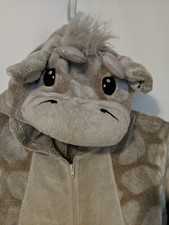 Secret Treasures Giraffe Costume One Piece Jumpsuit Small Pajamas Women Hallowe