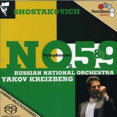 SACD Shostakovich Symphonies 5 & 9 Kreizberg Super Audio CD Hybrid SEALED w Crac