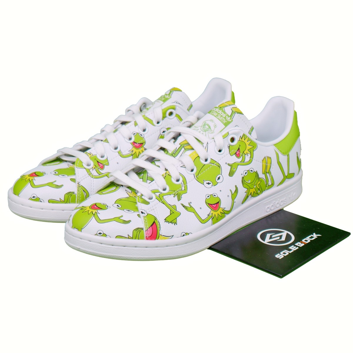 adidas The Muppets x Stan Smith 'Kermit The Frog Allover