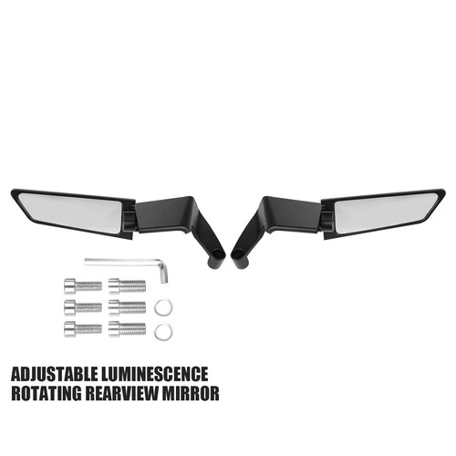 Rearview Mirror Fixed Sports Side Espejos Para Moto Mirror Motorcycle for Honda - Picture 4 of 6
