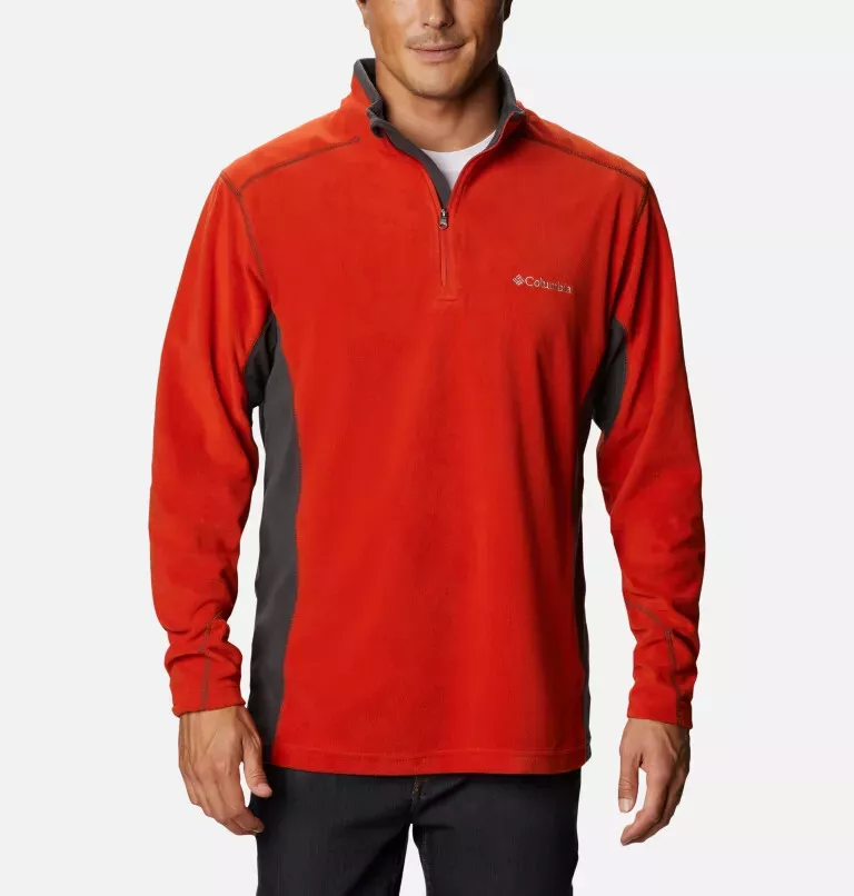 Pull polaire homme Columbia Klamath Range II Half Zip