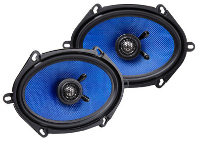Pair Hifonics HCC5768CX 5x7''/6x8'' 125 Watt 2-Way Coaxial Car Stereo Speakers