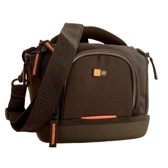 Logic Camcorder Kit Bag Black Compact Camera Case Travel Padded 8x4x7 Excellent - Image 4 of 4