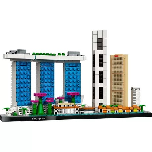 Nuevo LEGO Architecture Skyline Collection Singapur 21057 Garden City sellado nuevo en caja - Imagen 3 de 3