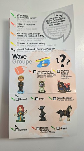 3 Matite Disney Animators Collection Littles Micros Mystery Wave - Una aperta - Foto 3 di 4