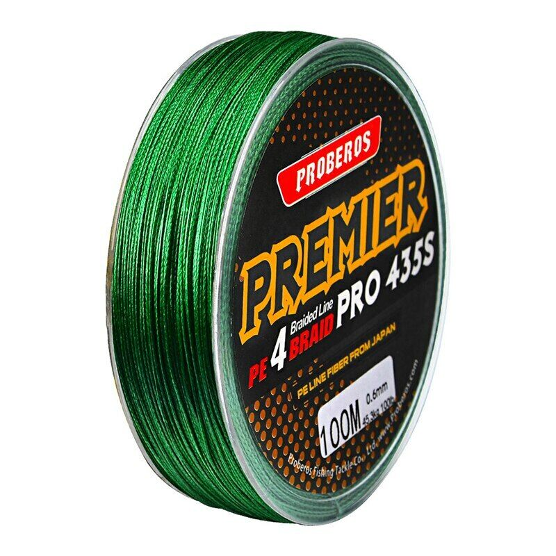 PROBEROS 300M Braided Fishing Line Green/Gray/Blue/Red