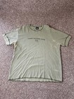 Tommy Hilfiger Denim Box Logo T Shirt Vintage 90s Spell Out Green Size XL GUC