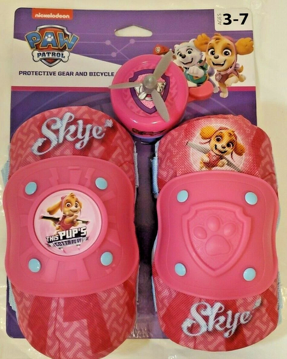 Nickelodeon PAW Patrol Protective Gear and Bicycle Bell Knee Elbow