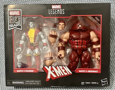 Marvel Legends 80th Anniversary X-Men Colossus/Juggernaut 2-Pack Sealed New