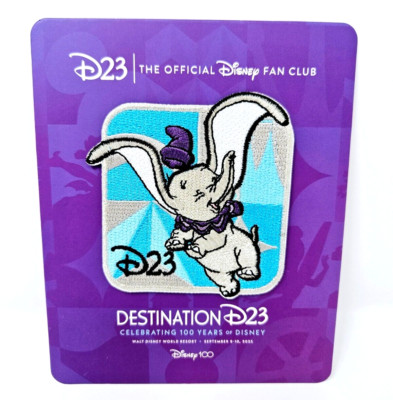 Disney Destination D23 Exclusive Dumbo The Flying Elephant Patch New