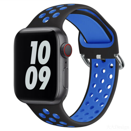 For Apple Watch Series 10 9 8 7 6 5 4 Ultra 2 SE Silicone Sport Watch band Strap - Picture 21 of 29