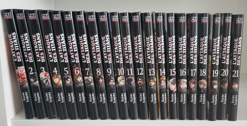 L'Attaque des Titans : Tome 1 à 21 (manga de Hajime ISAYAMA) | eBay