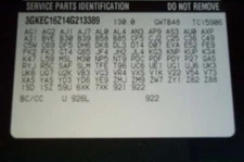 04 YUKON XL 1500 ACCELERATOR PEDAL W/ SENSOR