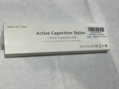 Active Capacitive Stylus 1.5 mm Superfine Nib/ Drawing-Writing-Note-Swipe-Touch