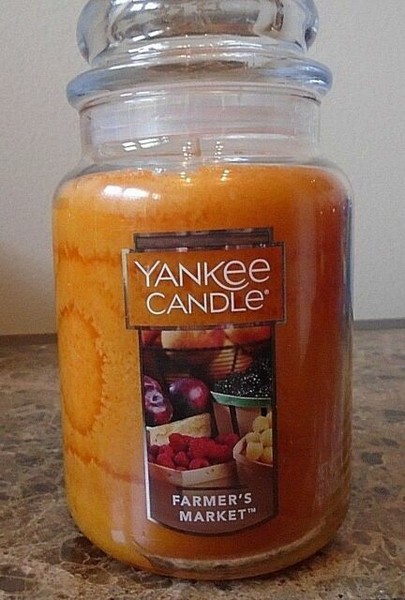 Rare Yankee Candle Farmer S Market 22oz Large Jar Up To 150hr Bn Htf For Sale Online Ebay