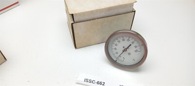 Nuova Fima Thermometer 4.5'' 0-100 Celsius 3.5'' Stem New Old Stock