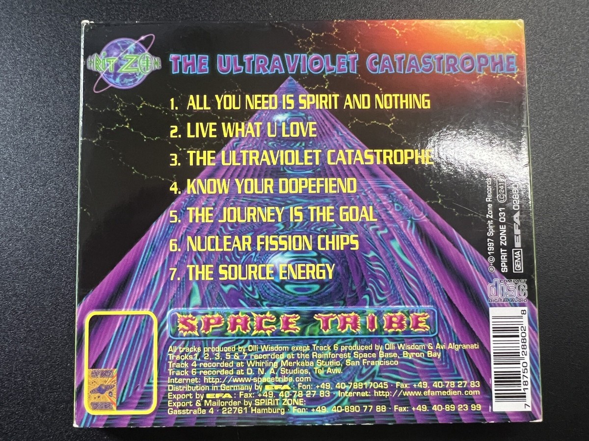 SPACE TRIBE - The Ultraviolet Catastrophe - CD Album 1997 - Goa 