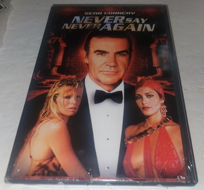 Never Say Never Again FACTORY SEALED (DVD 1983) Sean Connery Kim Basinger