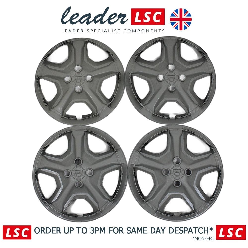403155853R 5 Spoke Silver Wheel Trim Covers x4 Dacia Sandero Mk2 16 inch NEW
