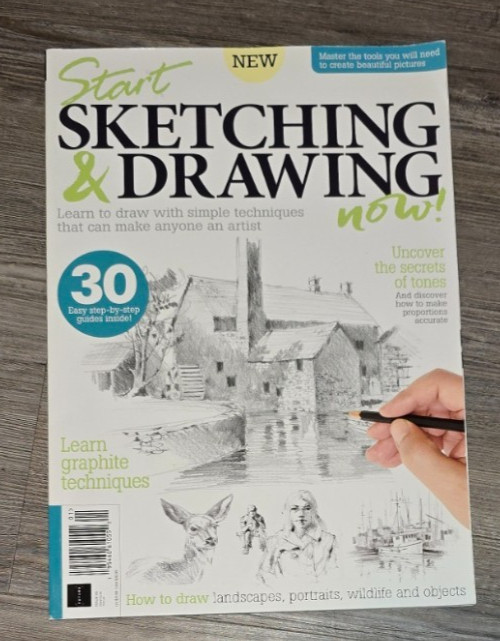 Start Sketching & Drawing Now magazine issue 05 Step by Step Guides 2022