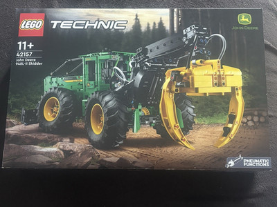 LEGO Technic John Deere 948L-II Skidder 42157 1492 Teile 11+ Pneumatik