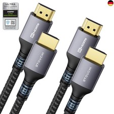 Stouchi Ultra High Speed ??2m(2er-Pack) HDMI® Zertifiziertes Kabel, HD 48
