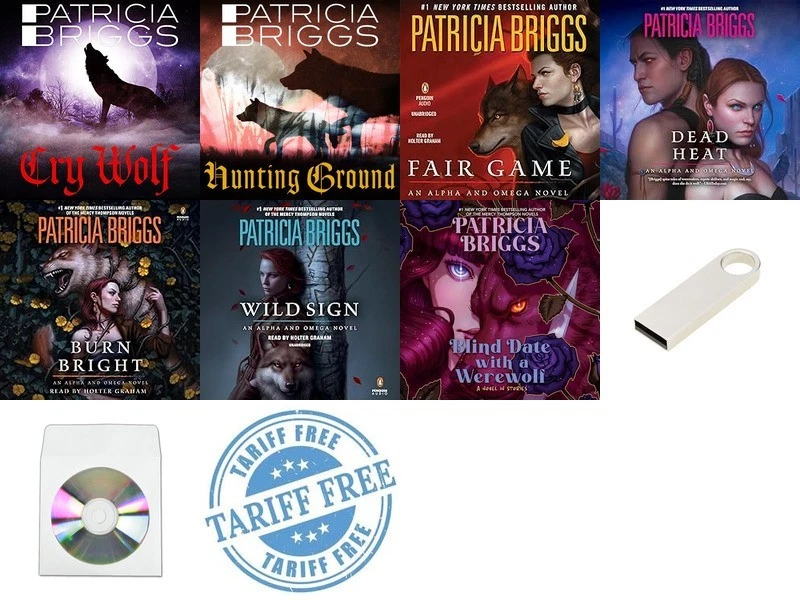 Patricia Briggs - Alpha and Omega (8 Audiobooks 85 hrs Collection) - Image 1 of 1