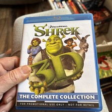 Shrek 3D The Complete Collection Blu Ray 2010 4-Disc Set Promotional Copy lond2