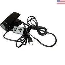 Universal Foot Control Pedal with Light & Motor Block for Home Sewing Machines