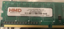 HMD HMDD302GU648S1B9C-HAD DSK 2GB DDRIII1333 256M8 CL9 RAM Memory