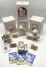 Vintage Precious Moments Figurines Symbol of Membership Lot of 4: 1991, '92, '93