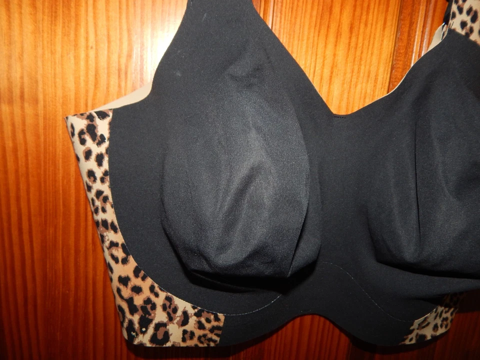 EVELYN BOBBIE THE BEYOND BRA, ANIMAL PRINT, WIRELESS, CLOTH LINING, SIZE XL - Image 2 of 3