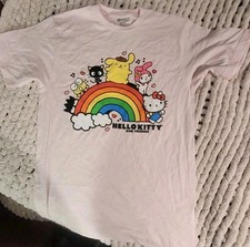 Pink Hello Kitty And Friends T-Shirt Size Medium