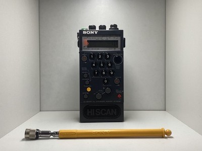 Sony ICF-PRO80 Wideband Scanner Radio   Perfectly Working   With Battery