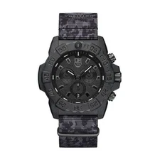 Luminox Men's 45mm Volition Navy Seal Black/Gray Camouflage Watch XS.3581.BO.VOL