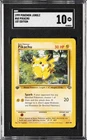 1999 POKEMON JUNGLE 1ST EDITION #60 PIKACHU SGC 10 GM