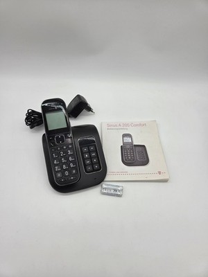 Telekom Sinus A 205 Telefon Comfort, große Tasten Seniorentelefon Vtech Telefon