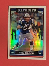 2006 Topps Chrome - Tedy Bruschi #95 Refractor - New England Patriots