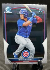 2023 Bowman Chrome Prospects #BCP-2 Pedro Ramirez - Chicago Cubs