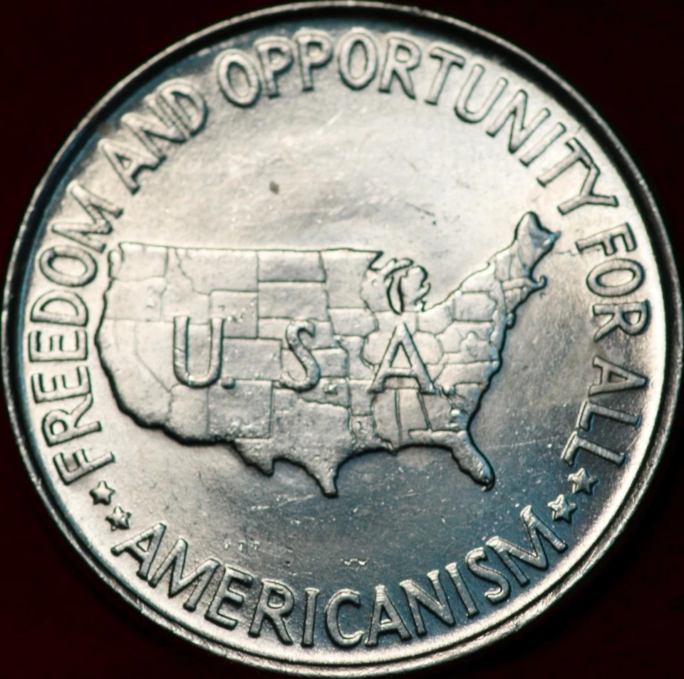 Uncirculated 1952 Washington/Carver Silver Commemorative Half Dollar - Image 2 of 2