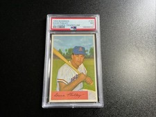 1954 Bowman Baseball #163 Dave Philly PSA 7 NM 157 Games, traded Line