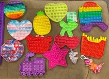 Pop It Toy Push Popper Sensory Fidget Silicone Kids Adult Game Lot ZC