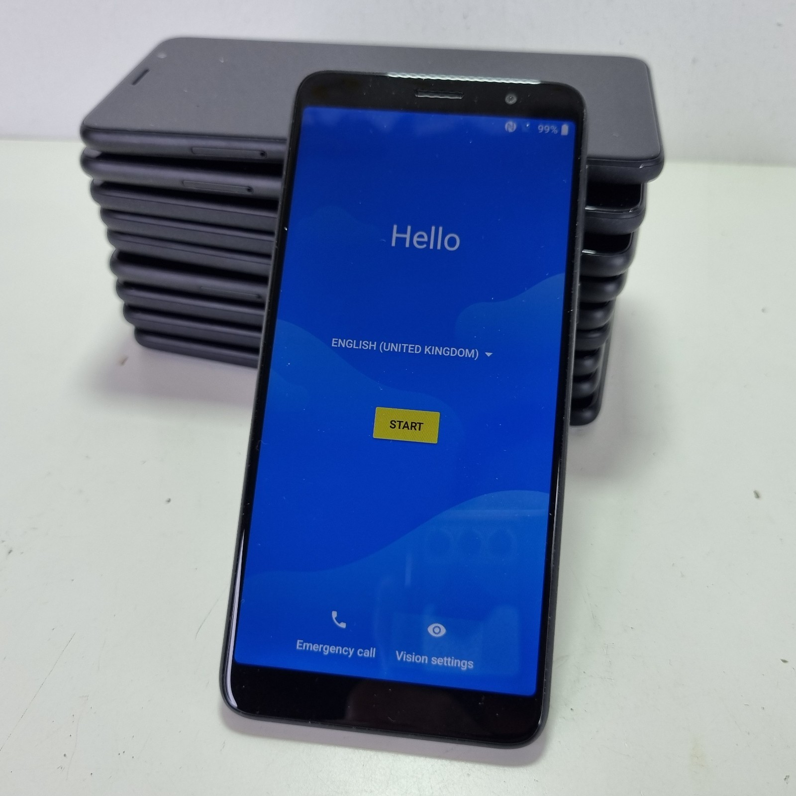 Alcatel Mobile Phone Only - 1X Mobile - Pebble Black - 10GB + FREE POST