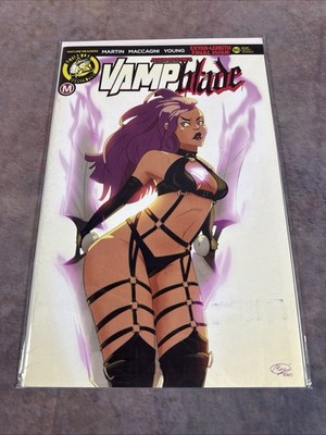 NM Vampblade #50  Final Issue Artist Risk variant Action Lab extra length